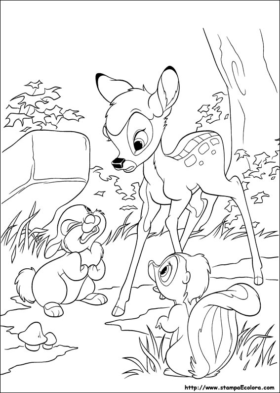 Disegni Bambi 2